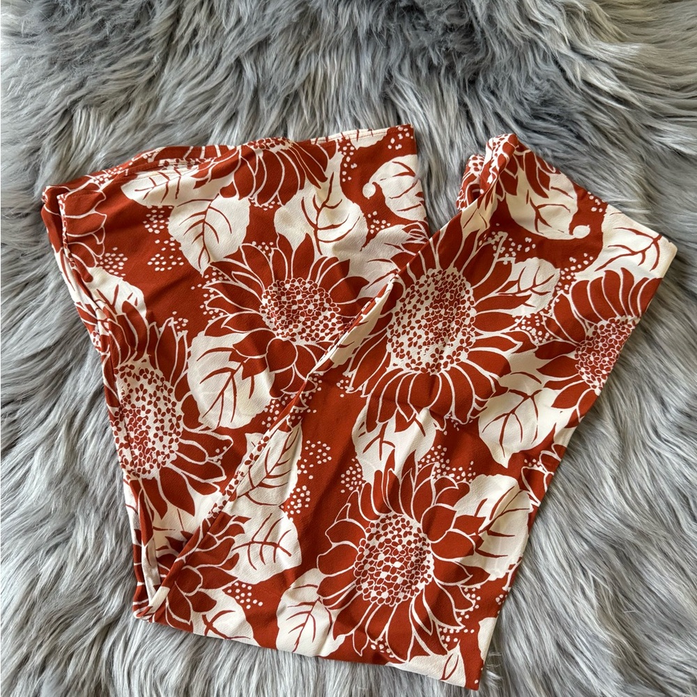 Madewell Floral skirt